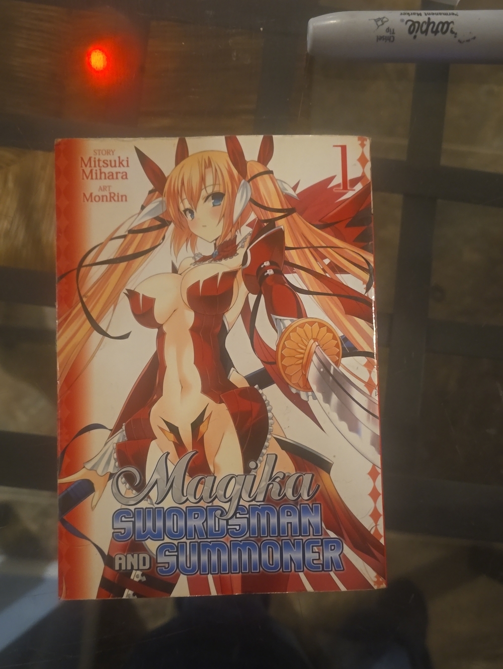 Magika Swordsman and Summoner Vol.1 Manga - Red Cover
